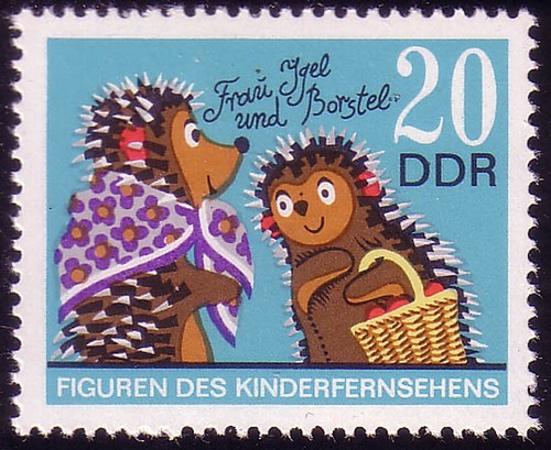 1810 kinderfiguren frau - kinderfiguren, igel